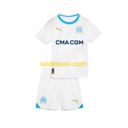 Olympique de Marseille Domaći Dječji Nogometni Dres 2023-2024